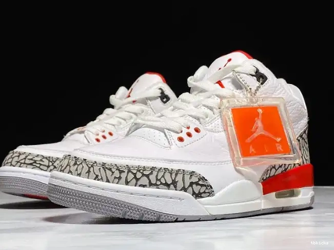 Rep TBK 136064-116 Retro 3 Air of Hall Jordan Fame 0624